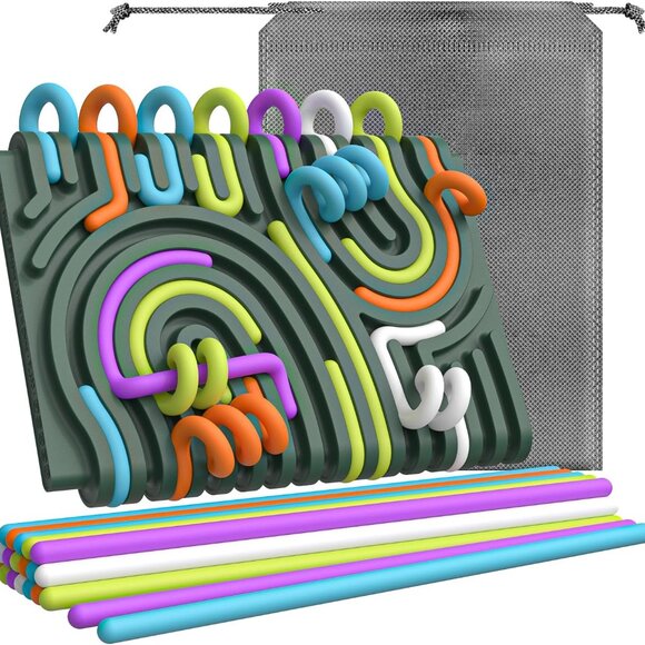 Silicone Fidget Toy for Kids & Adults 3D Pattern(1 Pcs(Any Coor)) - Picture 6 of 9